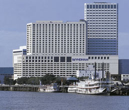 Wyndham Hotel, Canal Place, New Orleans LA