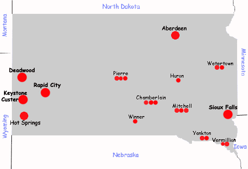 South Dakota hotels